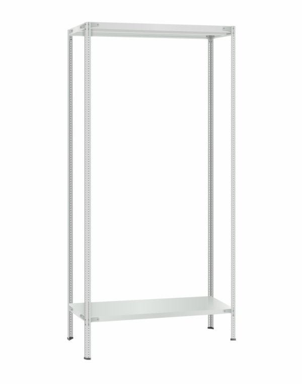 Стеллаж металлический Титан МС-500 2400х1000х400 2 полки