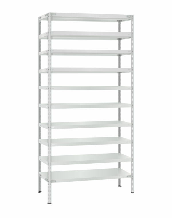 Стеллаж металлический Титан МС-500 2400х1000х500 10 полок