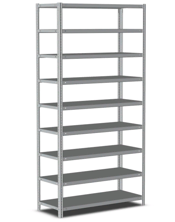 Стеллаж металлический Титан МС-500 1500х1500х500 9 полок