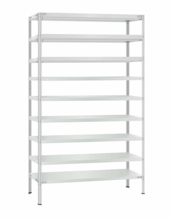 Стеллаж металлический Титан МС-500 2400х1200х600 9 полок