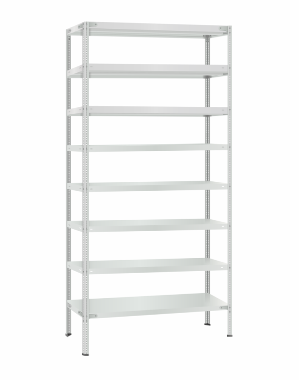 Стеллаж металлический Титан МС-500 2300х1000х400 8 полок